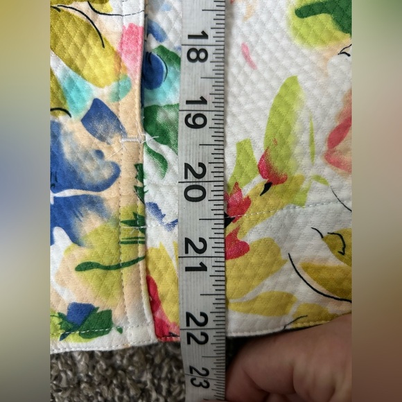 Christoper & Banks women’s vibrant floral multicolor jacket size medium - Picture 9 of 14